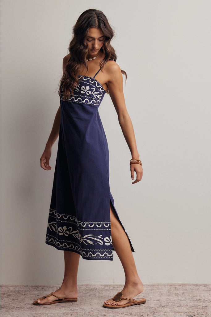 Audrey Embroidered Dress