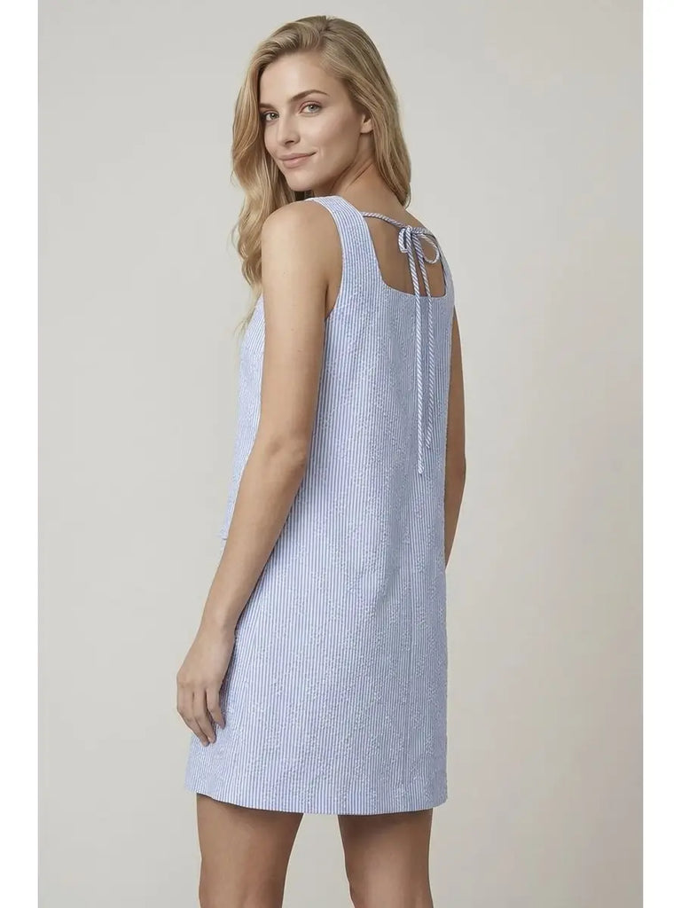 Kiley Striped Swing Dress