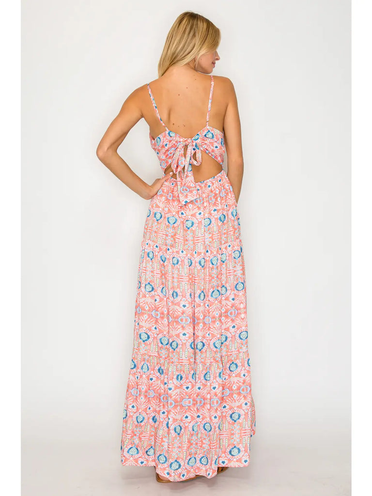 Sunset Tapestry Maxi Dress