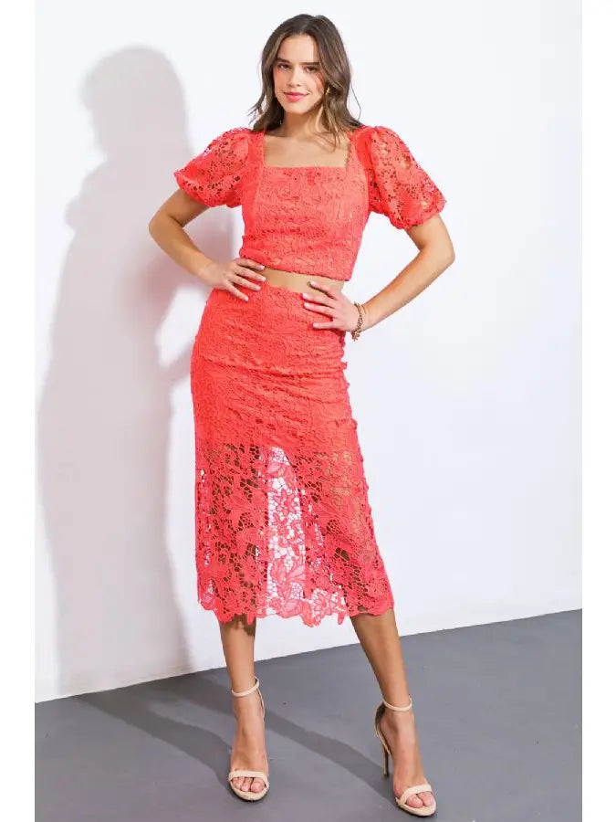 Devin Lace Wedding Set