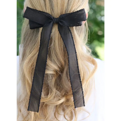 Dylan Hair Bow Black