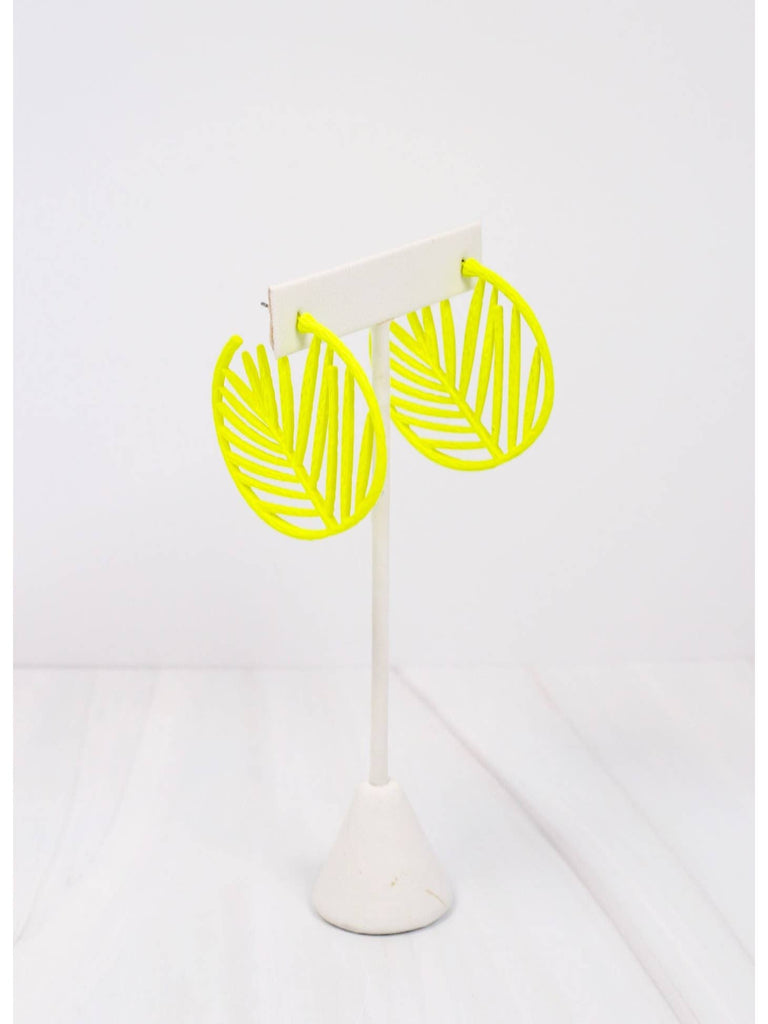 Colombo Cutout Hoop Earring