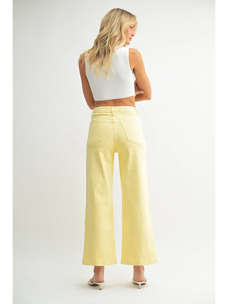 Sunshine Patch Pocket Wide Leg