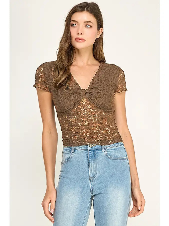 Brooklyn Lace Top