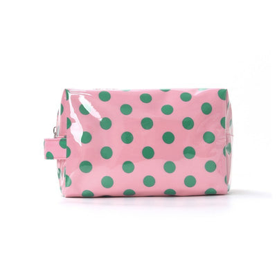 Polka Dot Waterproof Makeup Pouch Bag