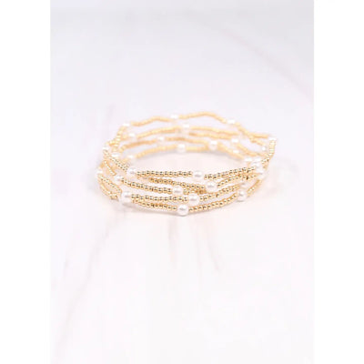 Domic Bracelet Set Gold