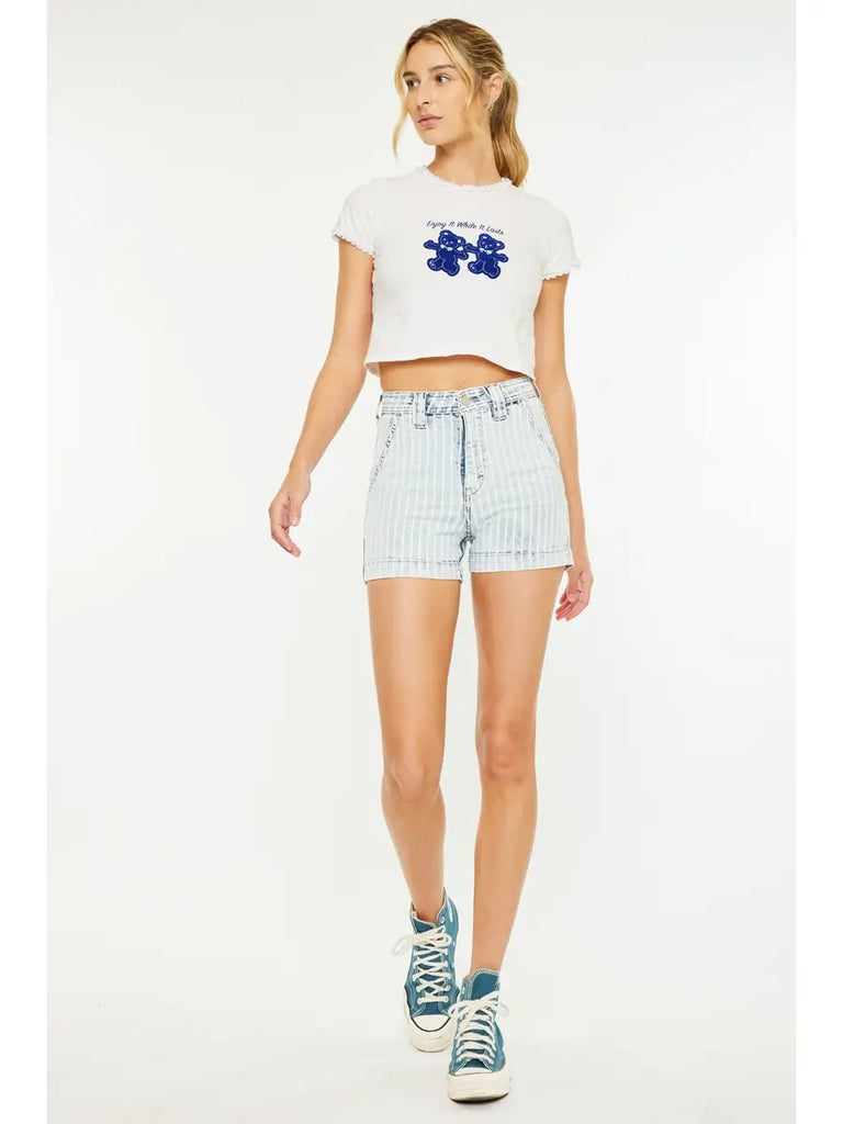 Wrenlee Denim Shorts