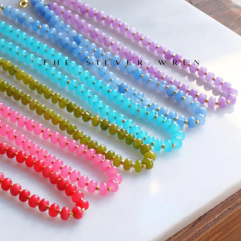 Mojave Stone Candy Beaded Necklace