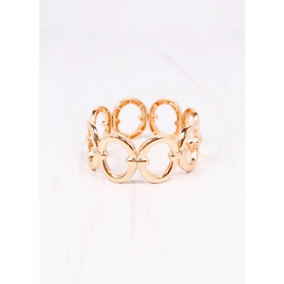 Daugherty Stretch Bracelet Gold