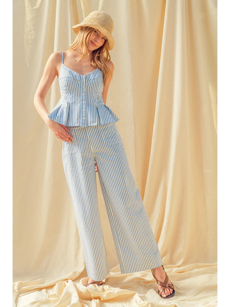 Summer Pin Stripe Pants