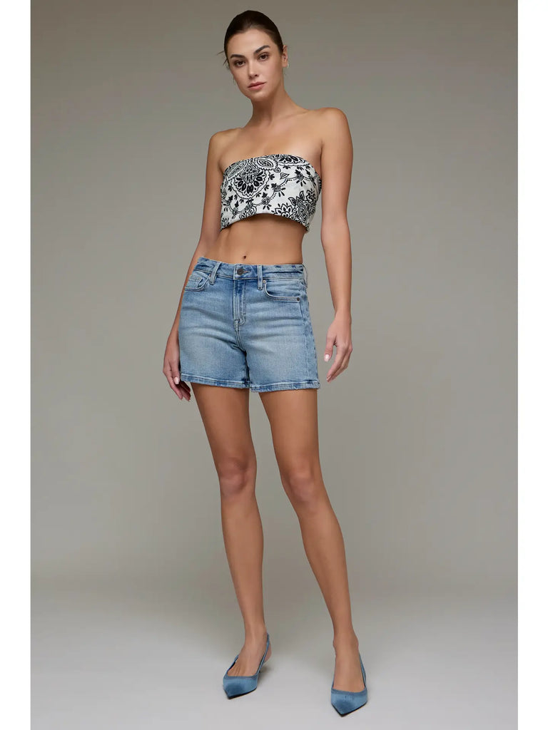 Bobbie A-Line Short with Side Seam Detail