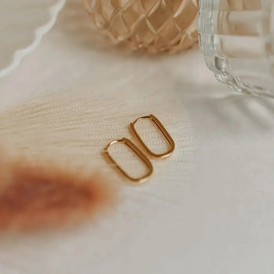 Avery Gold Hoops