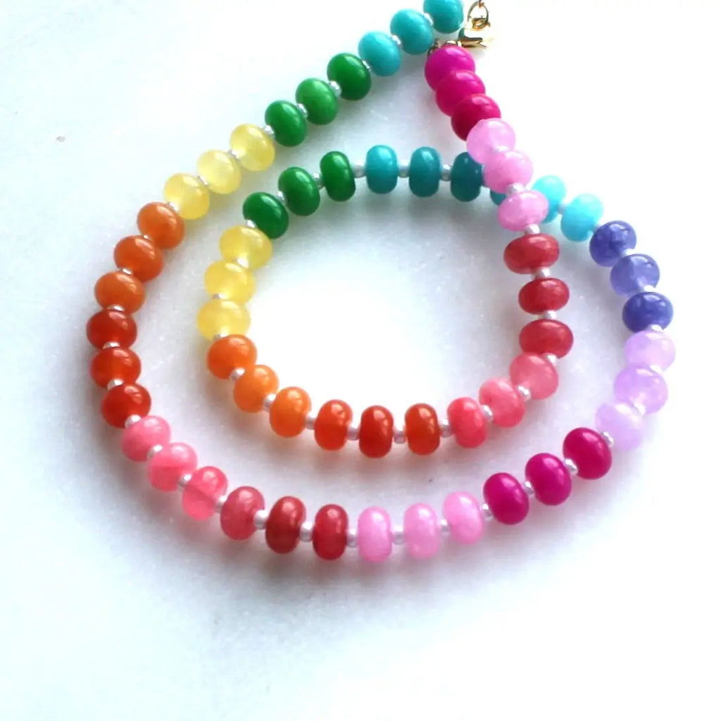 La Playa Stone Candy Beaded Necklace