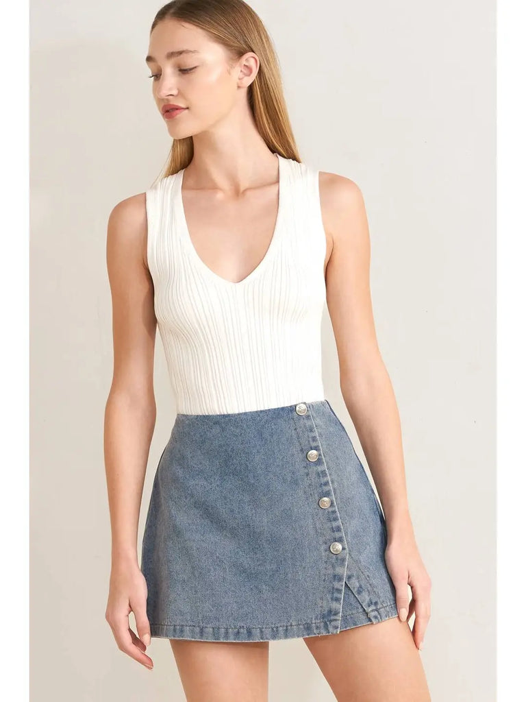 Ilee Washed Skort