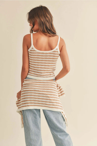 Tamera Crochet Knitted Tank Top