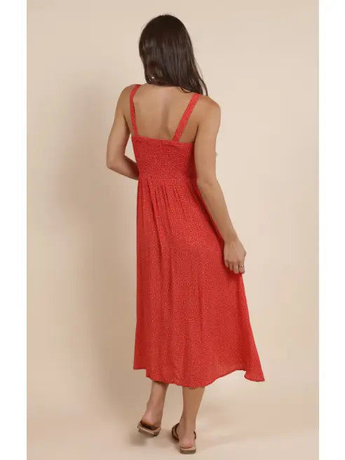 Nina Milkmaid Midi Dress