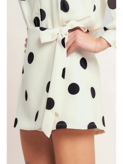 Nuts about Polka Dots Skort