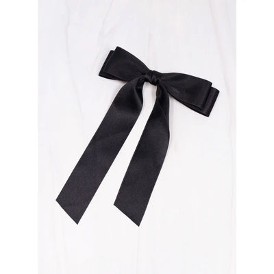 Gertrude Hair Bow Black