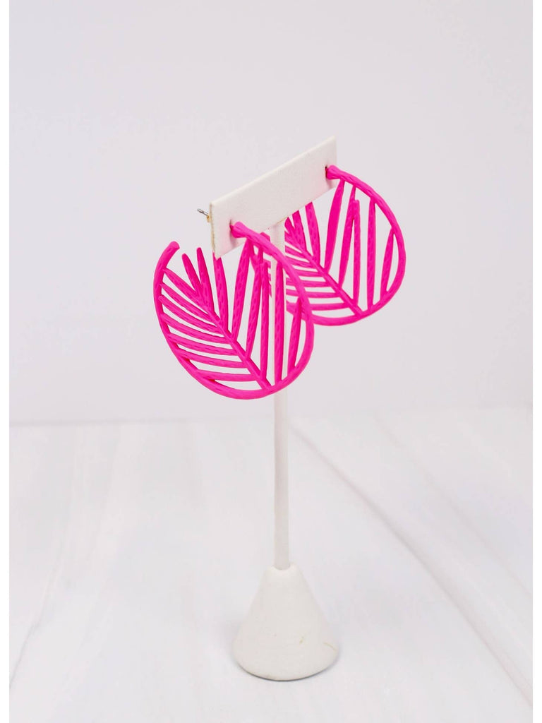 Colombo Cutout Hoop Earring