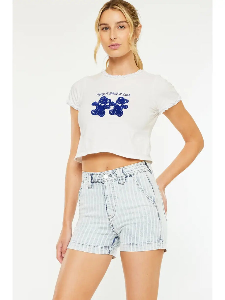 Wrenlee Denim Shorts