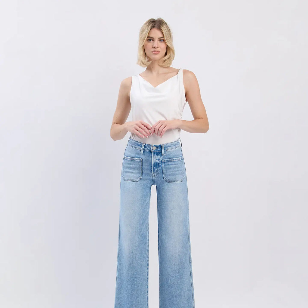 Amiee Patch Pocket Jeans