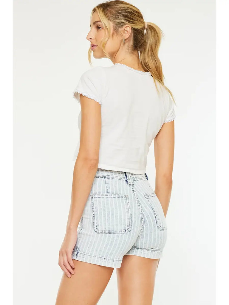 Wrenlee Denim Shorts