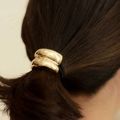 Mini Double Arch Metal Ponytail Hair Tie