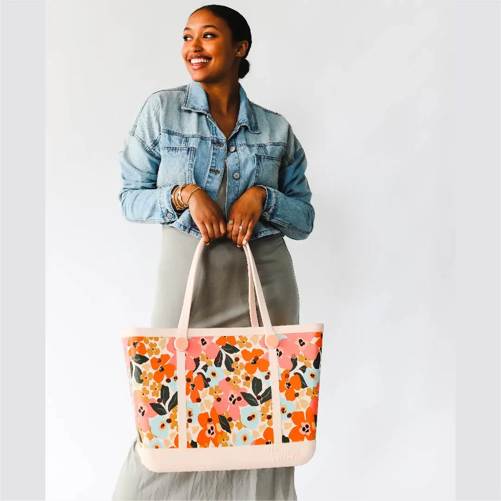 Carry-It-All Tote Bag- Rubber Beach Bag