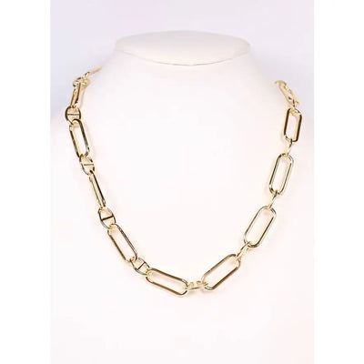 Loew Link Necklace Gold