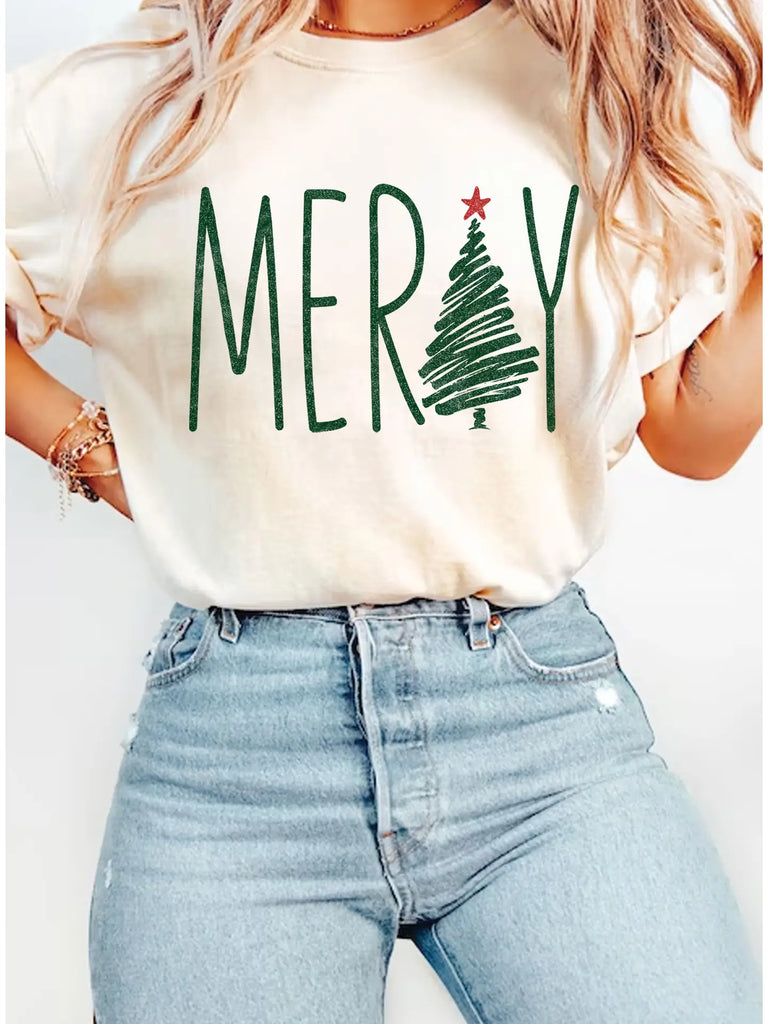Merry Tree Tee