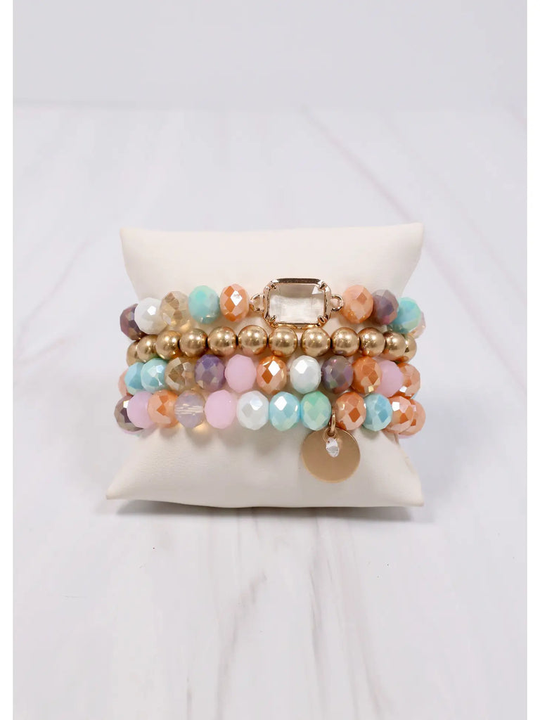 Grantham Bracelet Set Light Multi