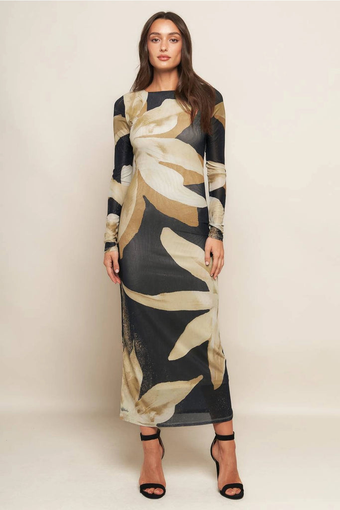 Fall Stroll Midi Dress
