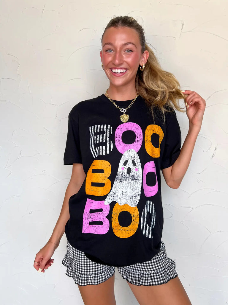 Boo Stacked Tee