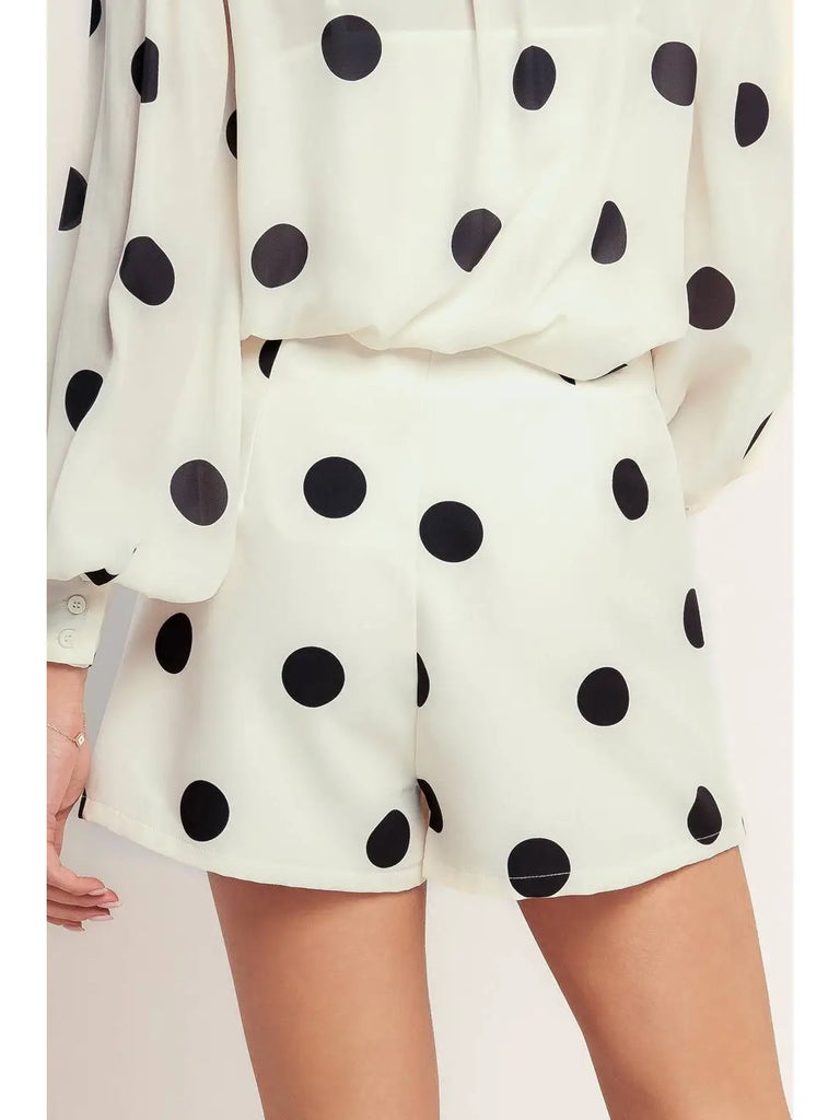 Nuts about Polka Dots Skort