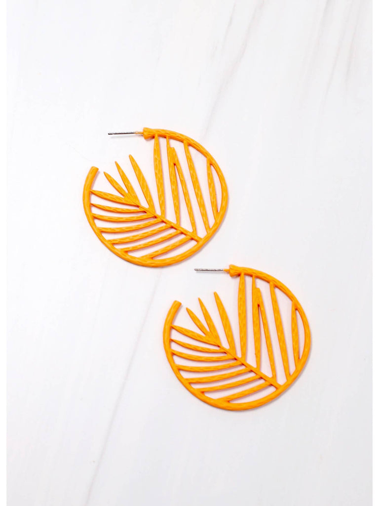 Colombo Cutout Hoop Earring