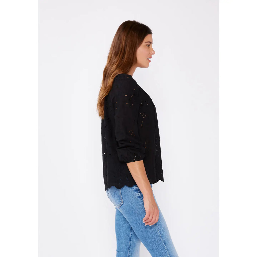 Regan Eyelet Blouse