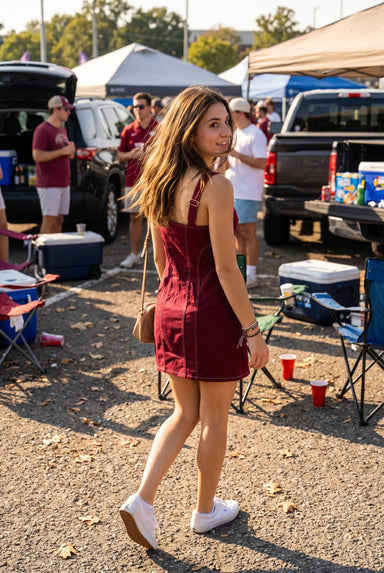 Stretch Zip Front Dress