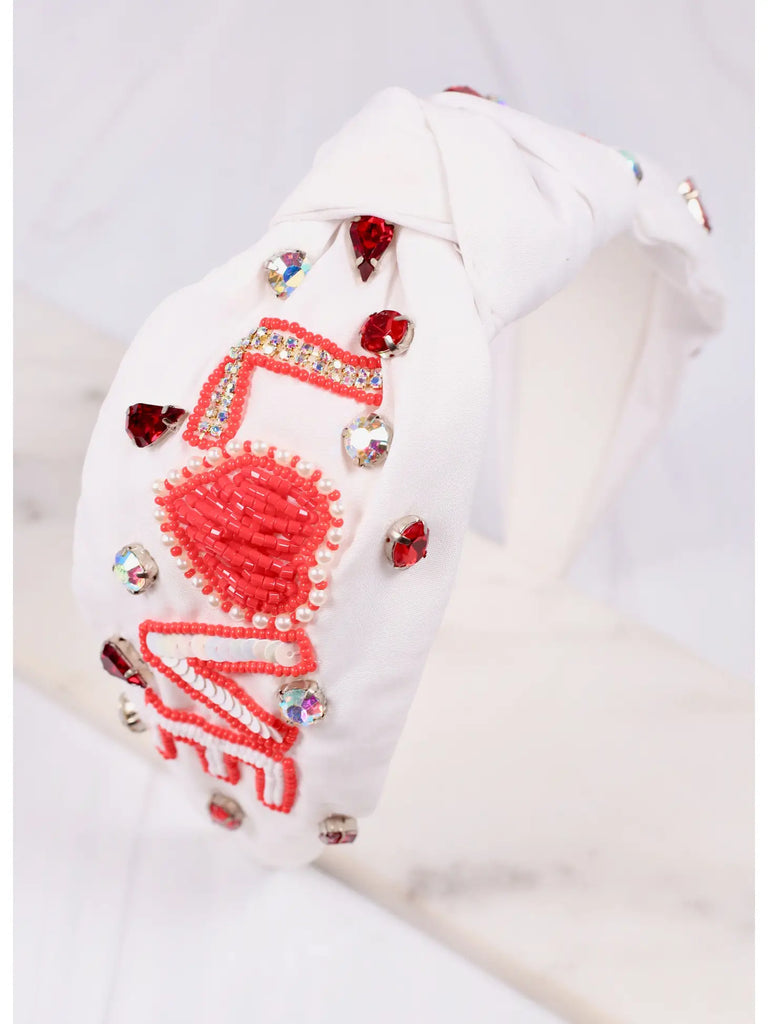 Love Embellished Headband
