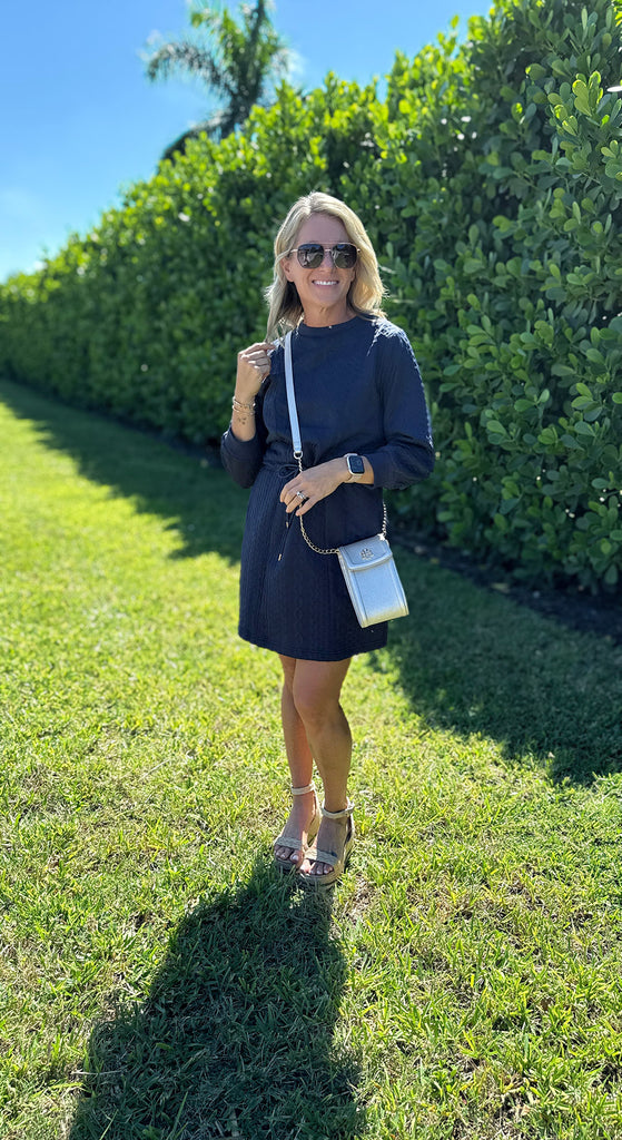 Cable Knit Mini Dress