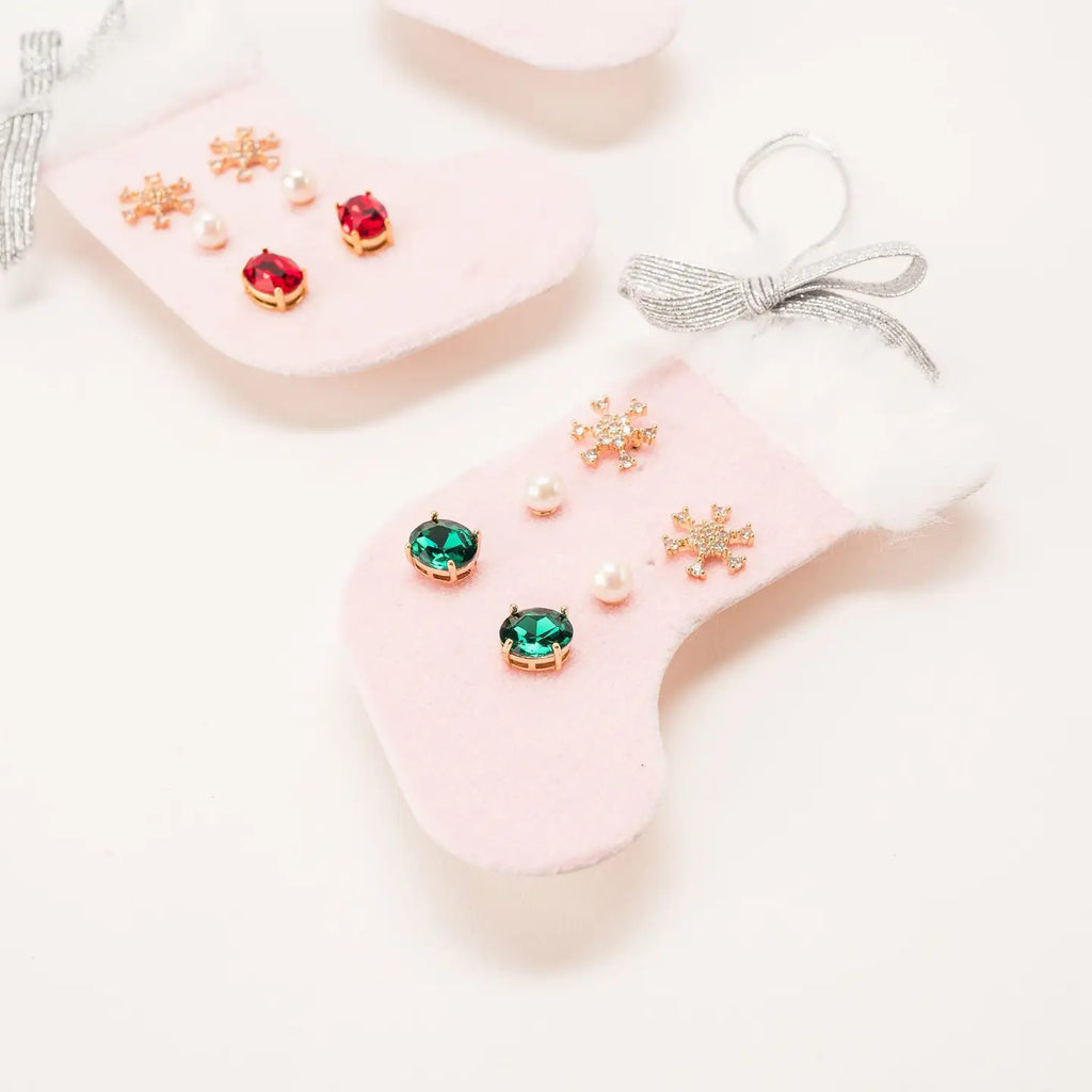 Clara Stocking Post Trio