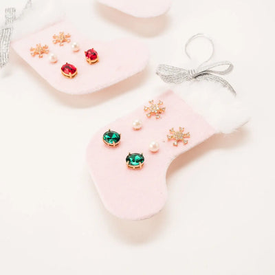 Clara Stocking Post Trio