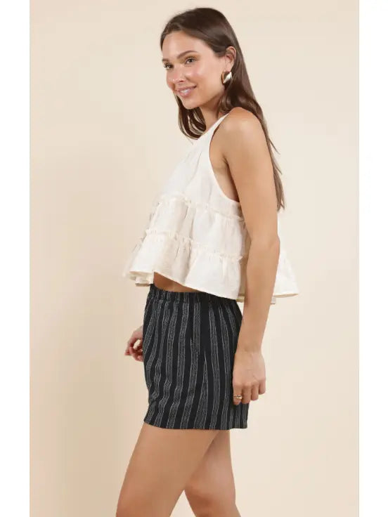 Positivity Tiered Flowy Tank