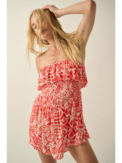 Daisy Flounce Romper