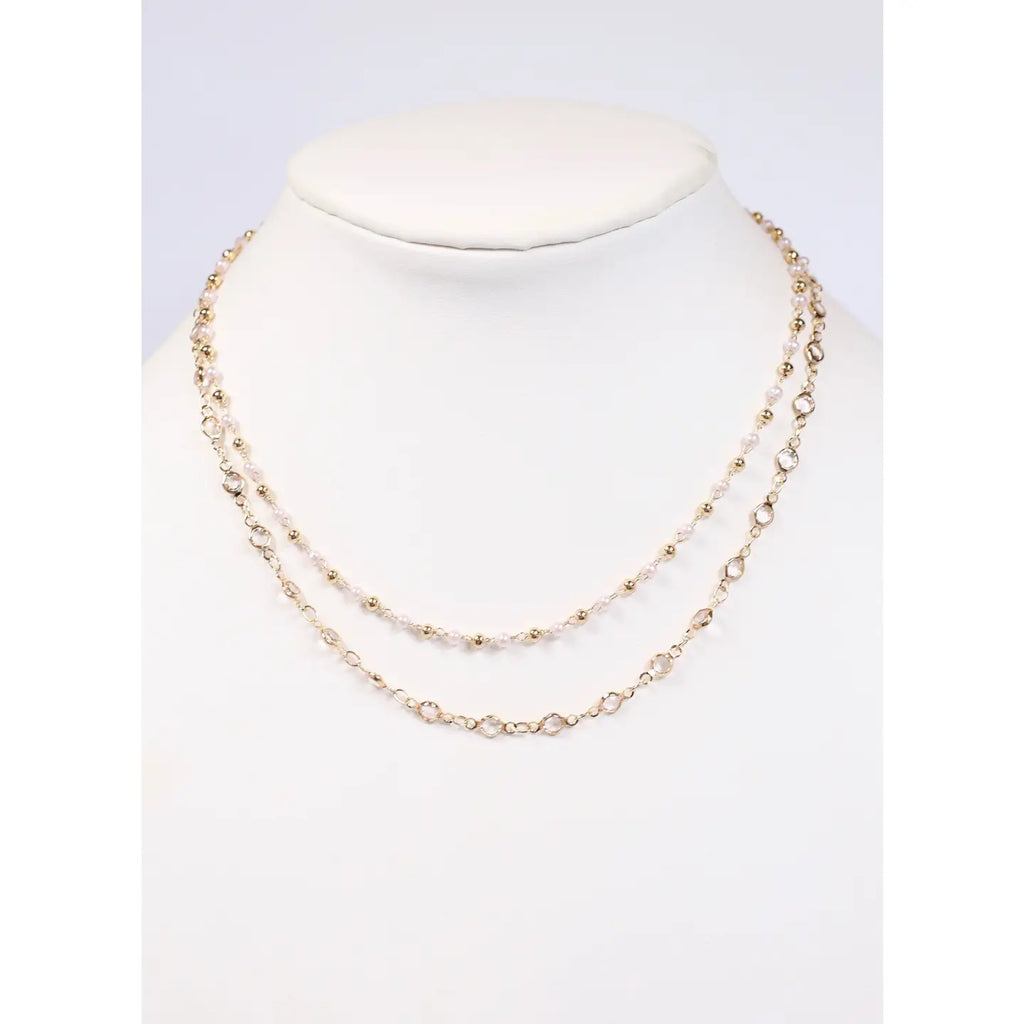 Rocco Layered Necklace Gold