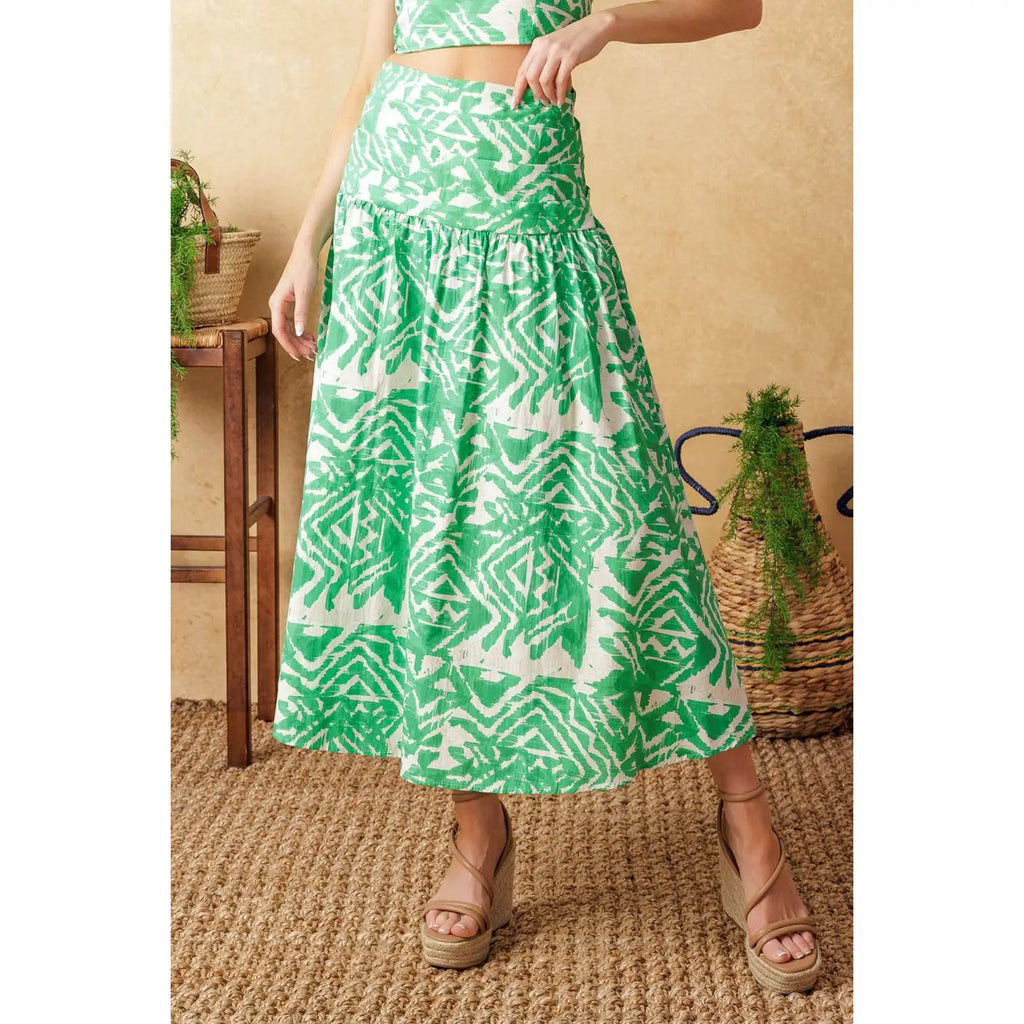 Erin Maxi Skirt Set