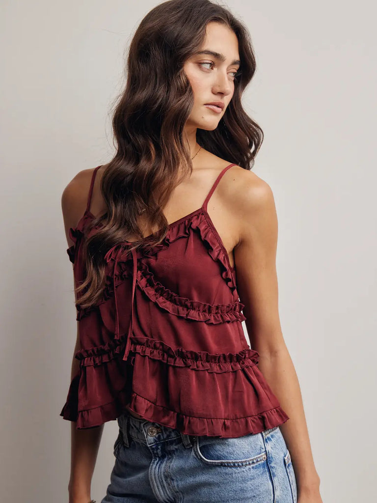 Beauty in Burgundy Tank