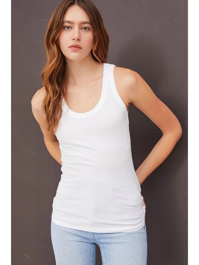 Classic Ribbed Tank Top
