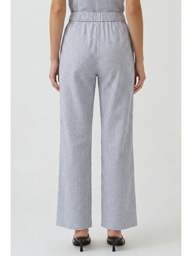 Textured Linen Pants