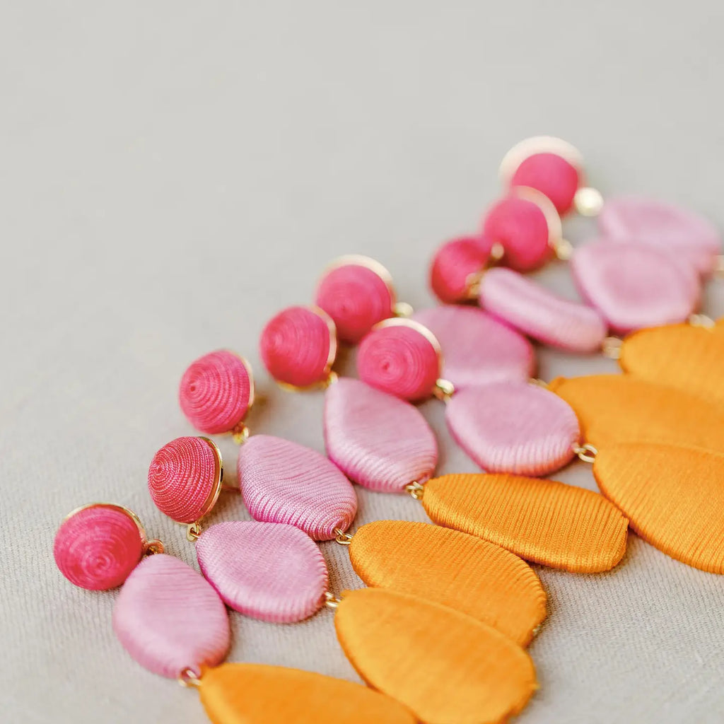 Ombre Lido Statement Drop Earrings