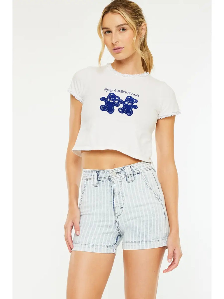 Wrenlee Denim Shorts